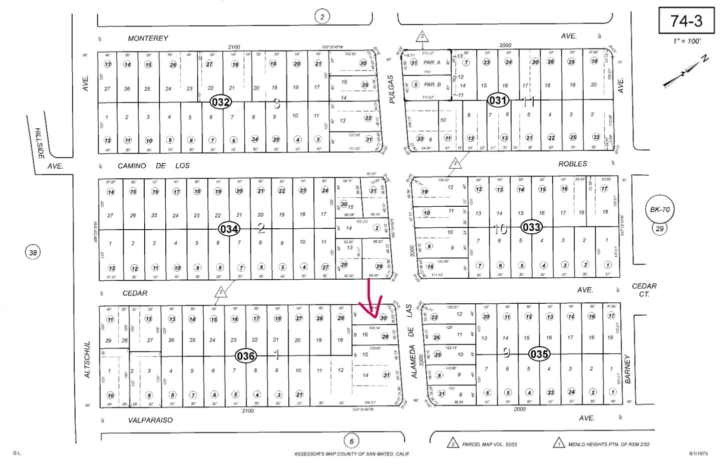 0 Southwest Corner of Cedar Ave & Alameda de las Pulgas