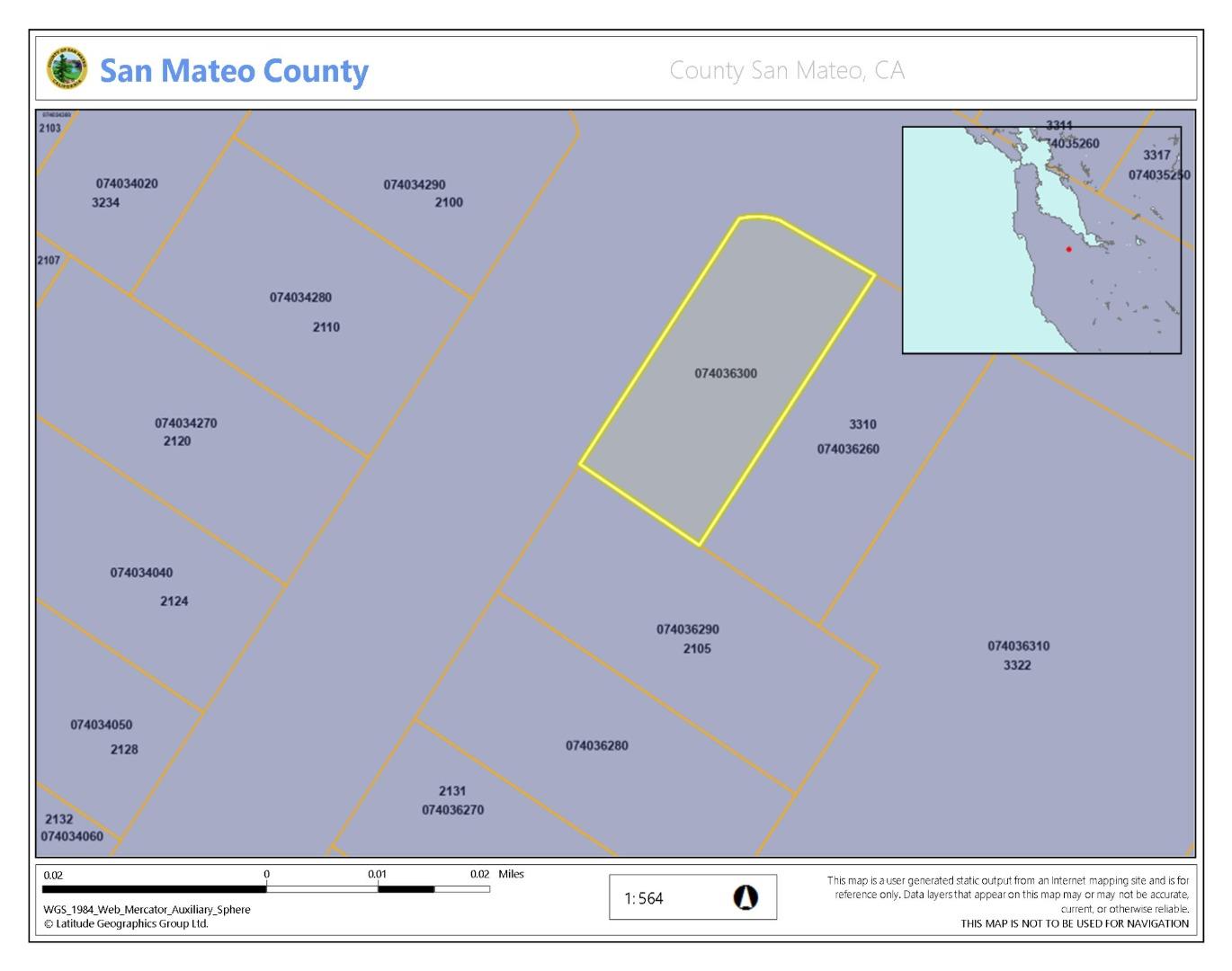 0 Southwest Corner of Cedar Ave & Alameda de las Pulgas