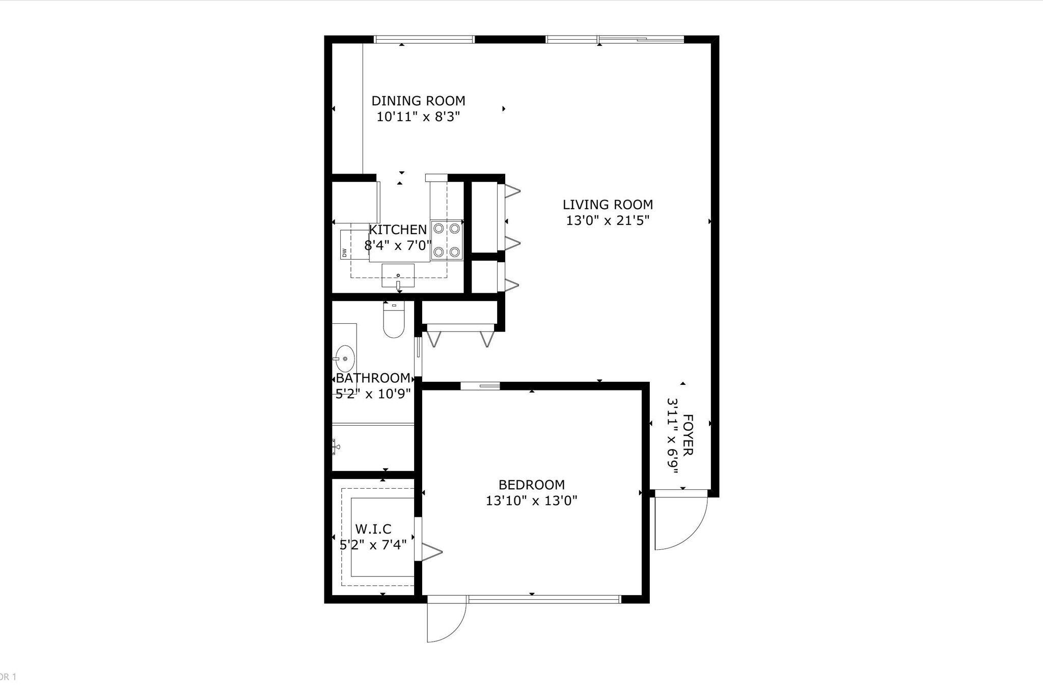 1001 N Riverside Drive 104