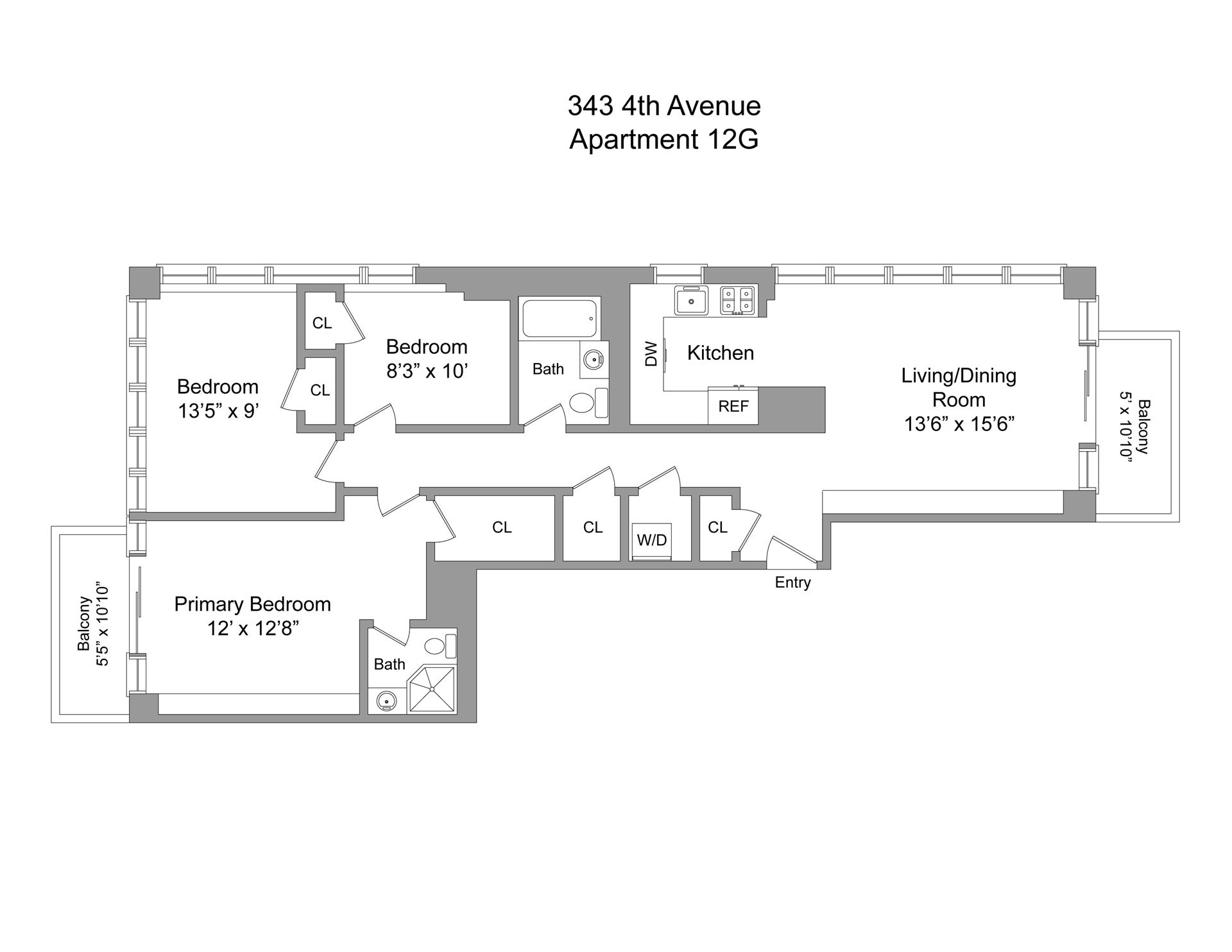 343 4TH Avenue 12G