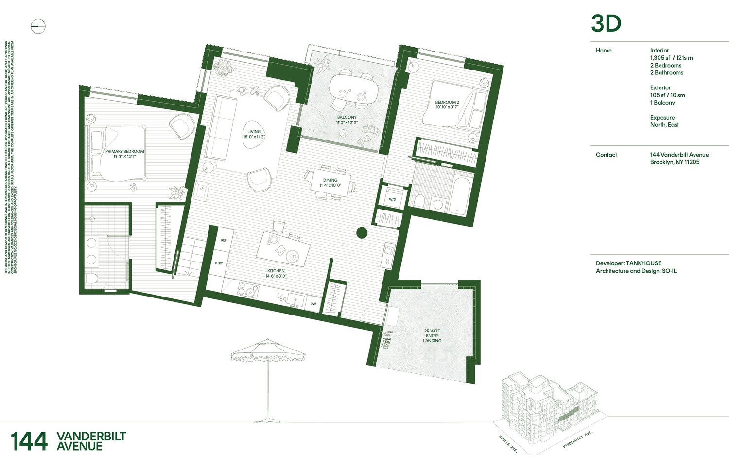 144 VANDERBILT Avenue 3D