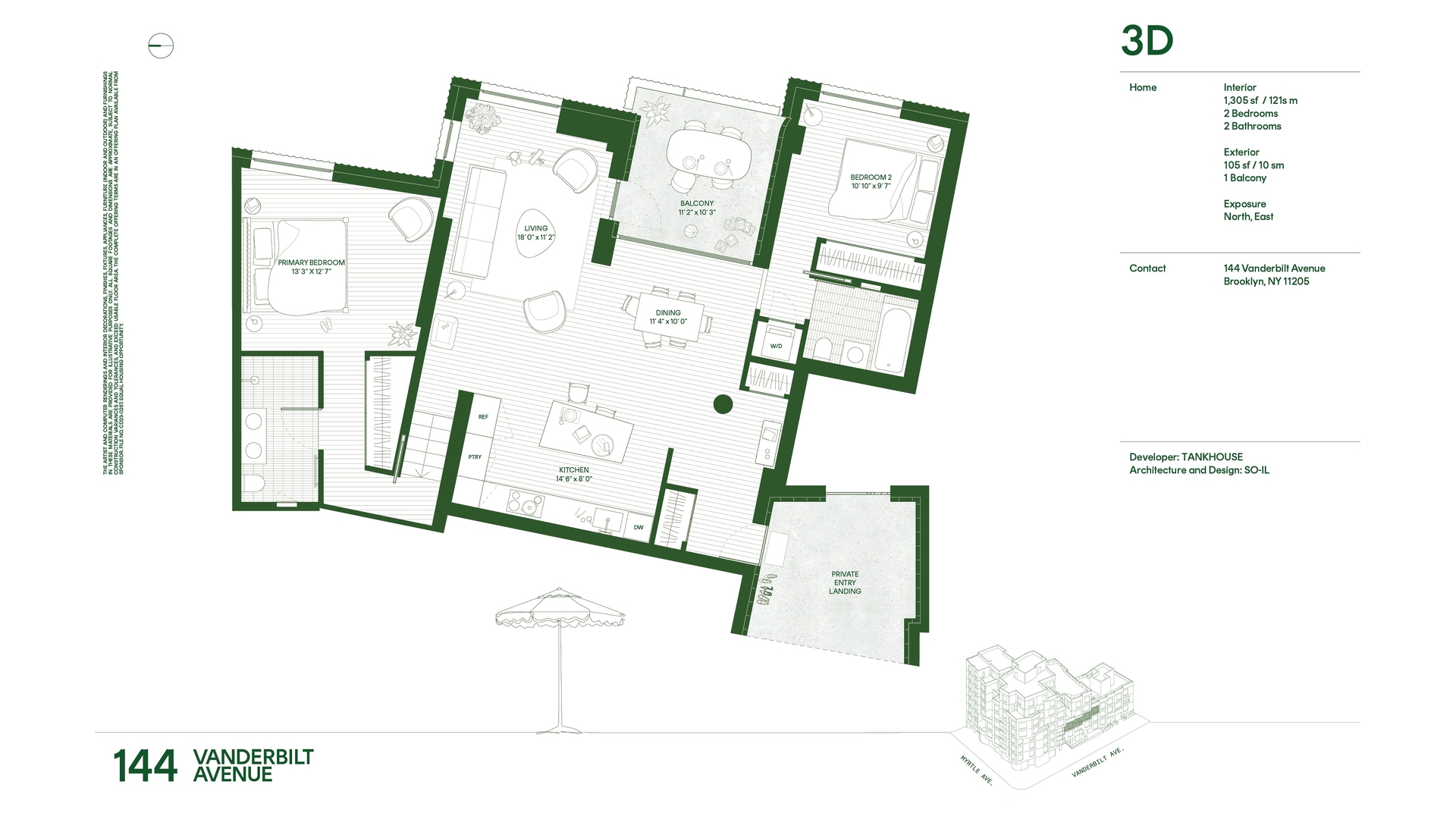 144 VANDERBILT Avenue 3D