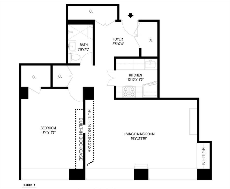 85 E India Row # 19H