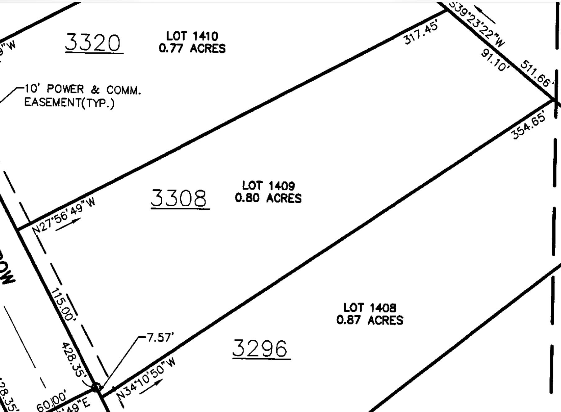 3308 River Gorge Drive, Lot 1409