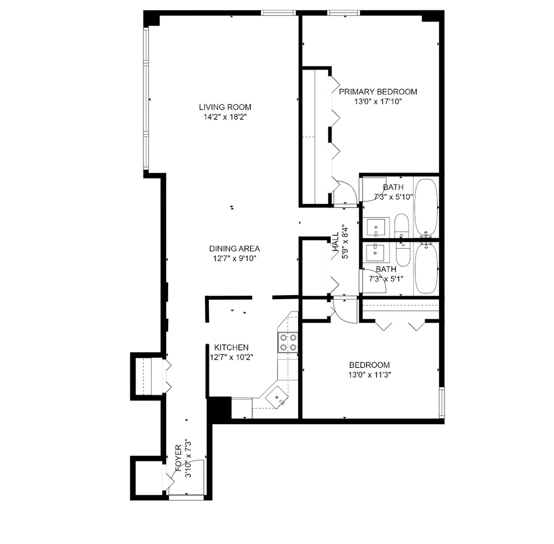 1850 N Clark Street Unit: 2709