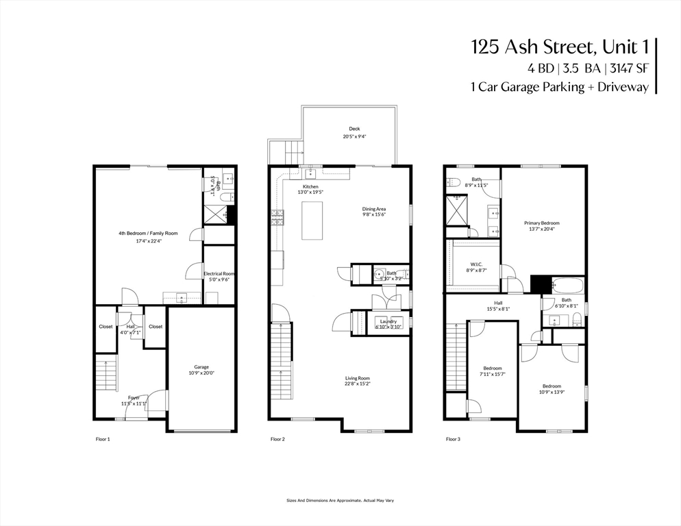 125 Ash St # 1