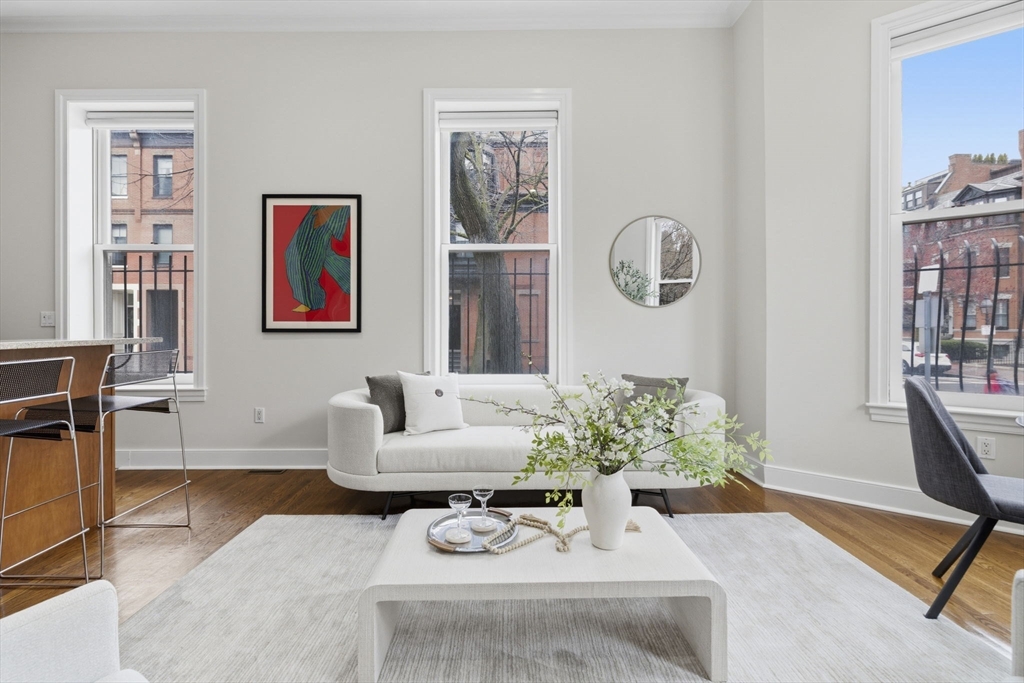 Sunny Duplex on Marlborough Street