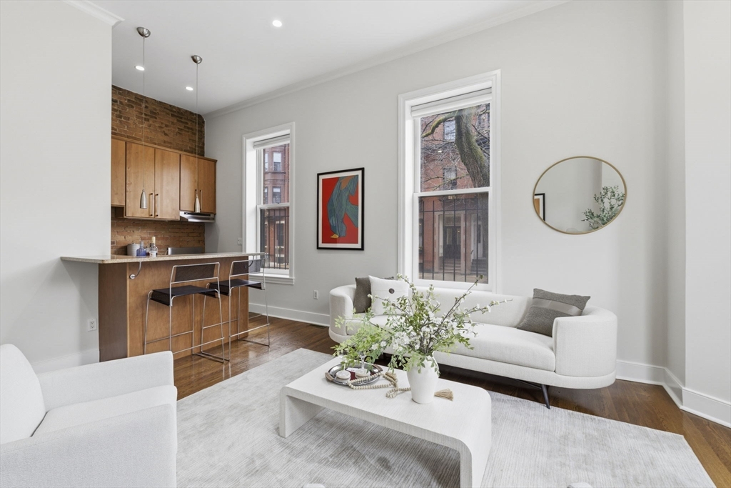 Sunny Duplex on Marlborough Street