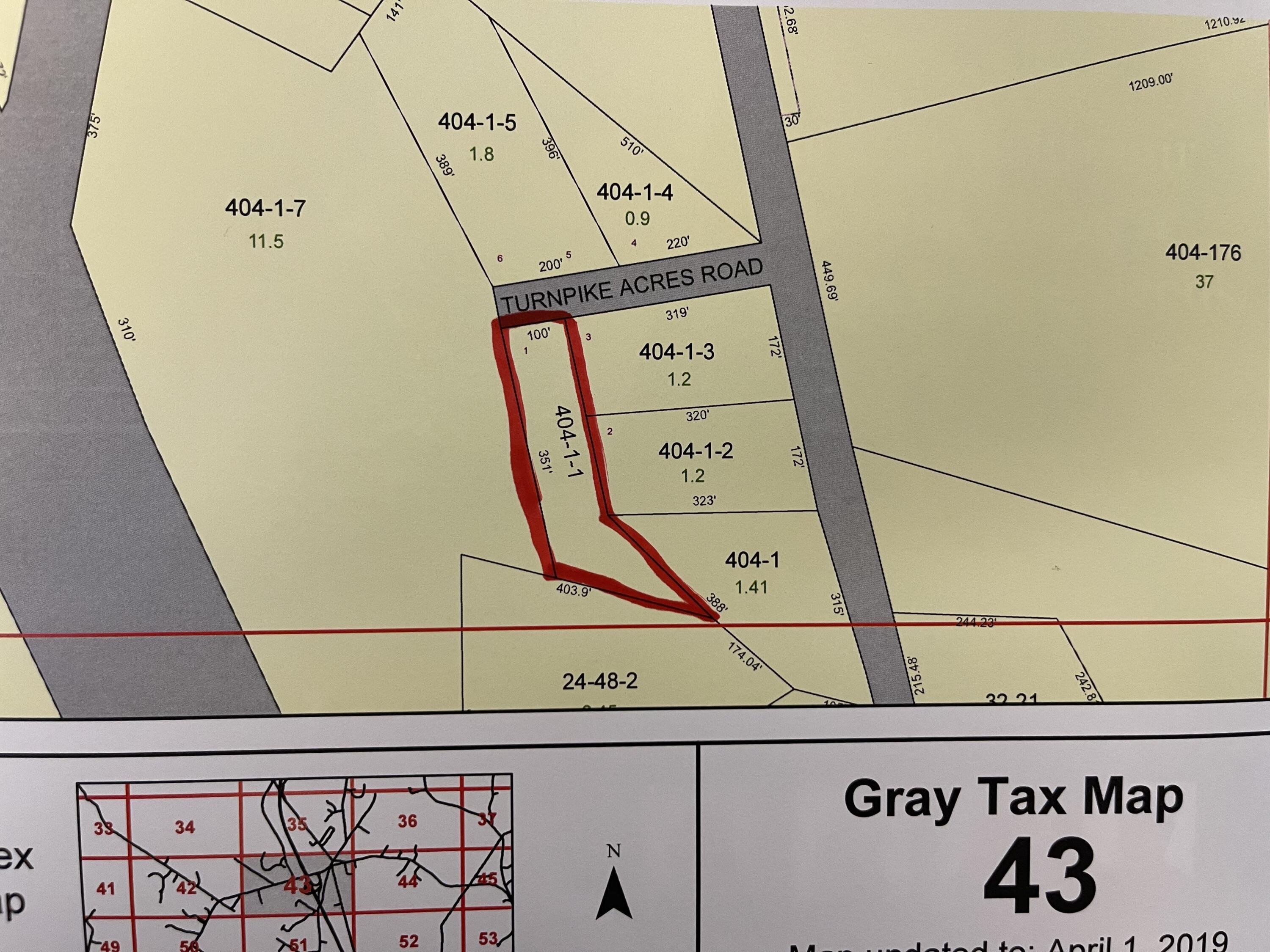 Lot 1 Turnpike Acres Road