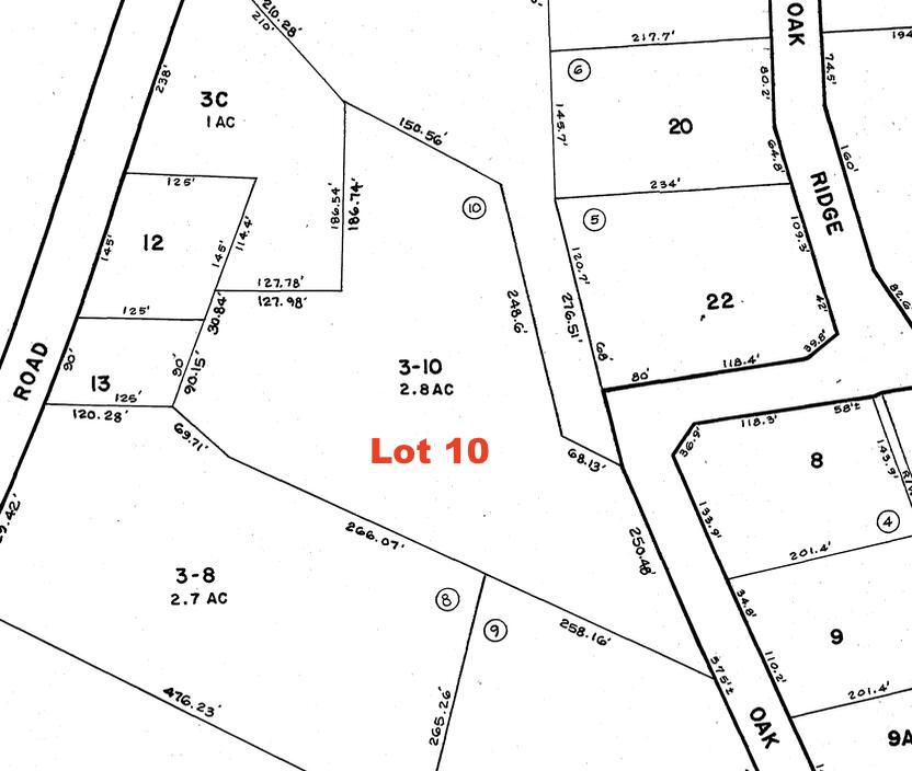 Lot #10 Oak Ridge W