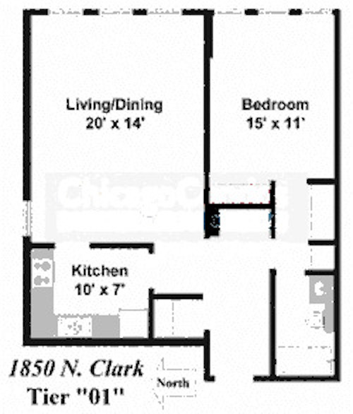 1850 N CLARK Street Unit: 201