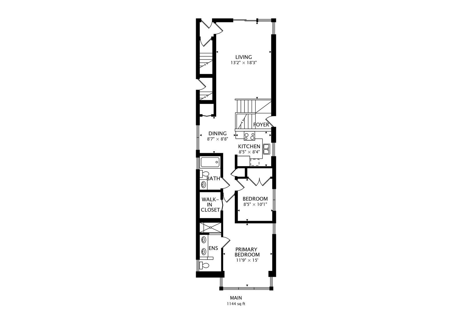 1887 N POE Street Unit: 1R