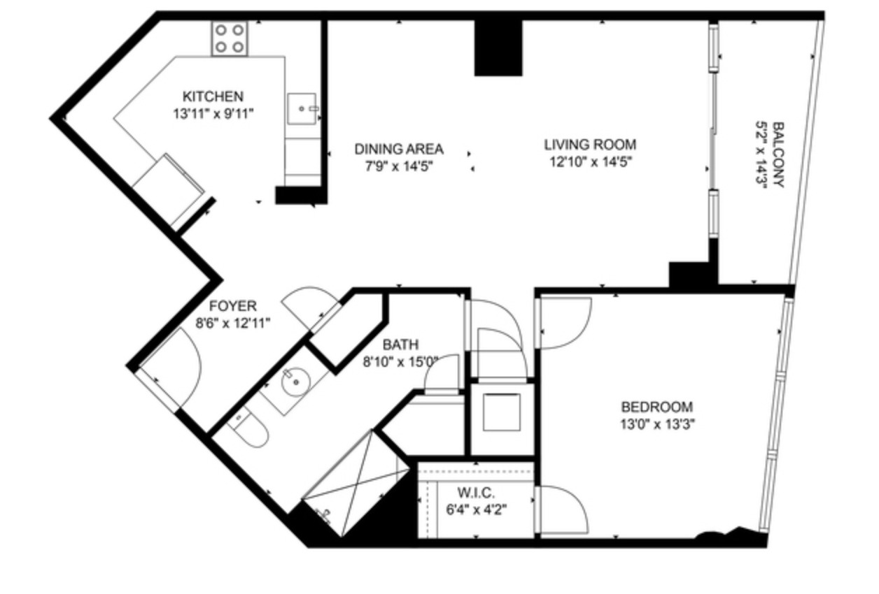420 E WATERSIDE Drive Unit: 1111