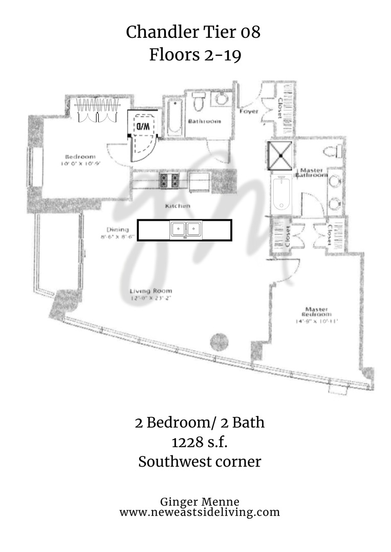 450 E Waterside Drive Unit: 1808