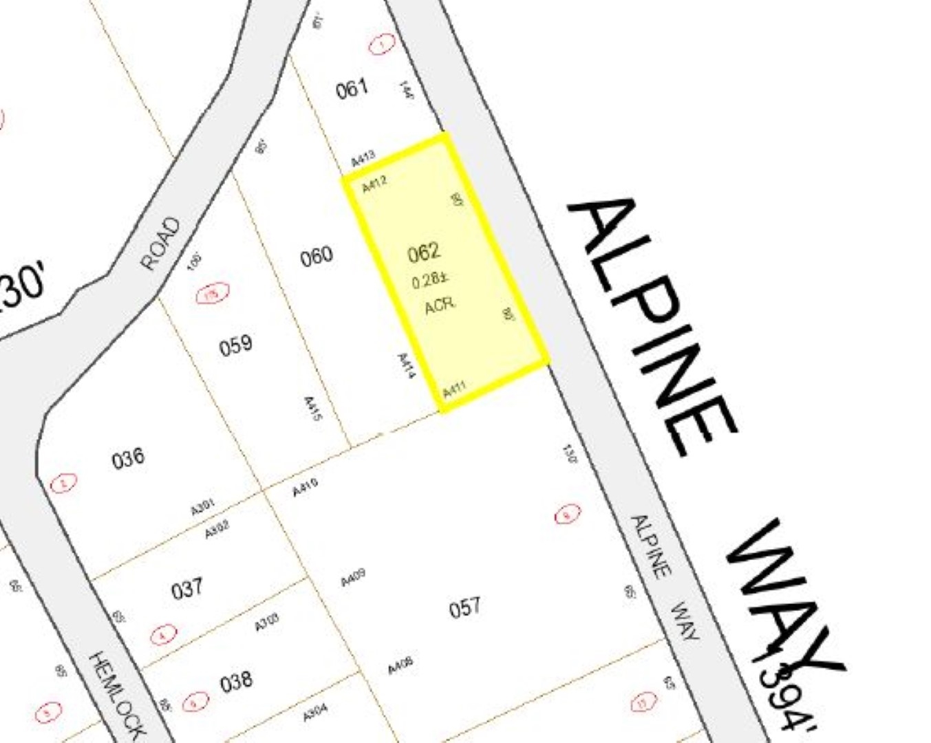 Alpine Way Unit: 62-63