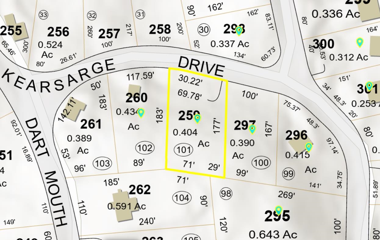 Lot 259 Kearsarge Drive