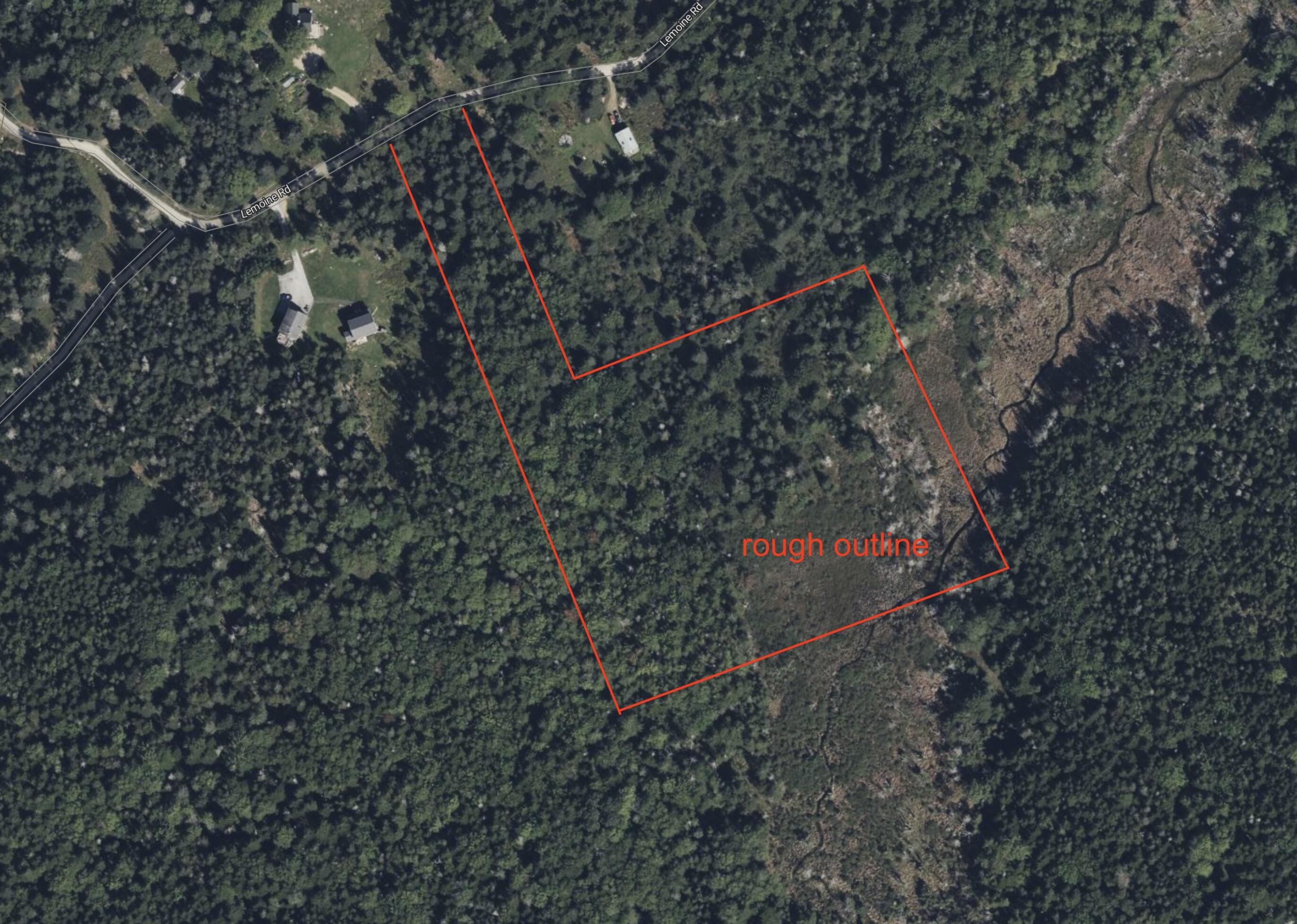 36 Lemoine (map 12 lot 36) Road