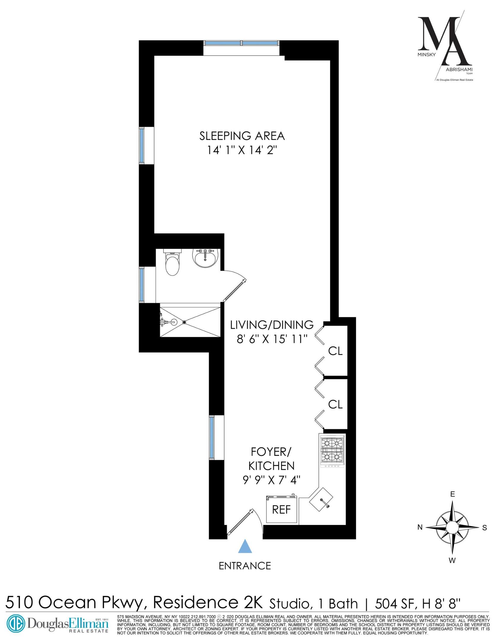 510 OCEAN Parkway 2K