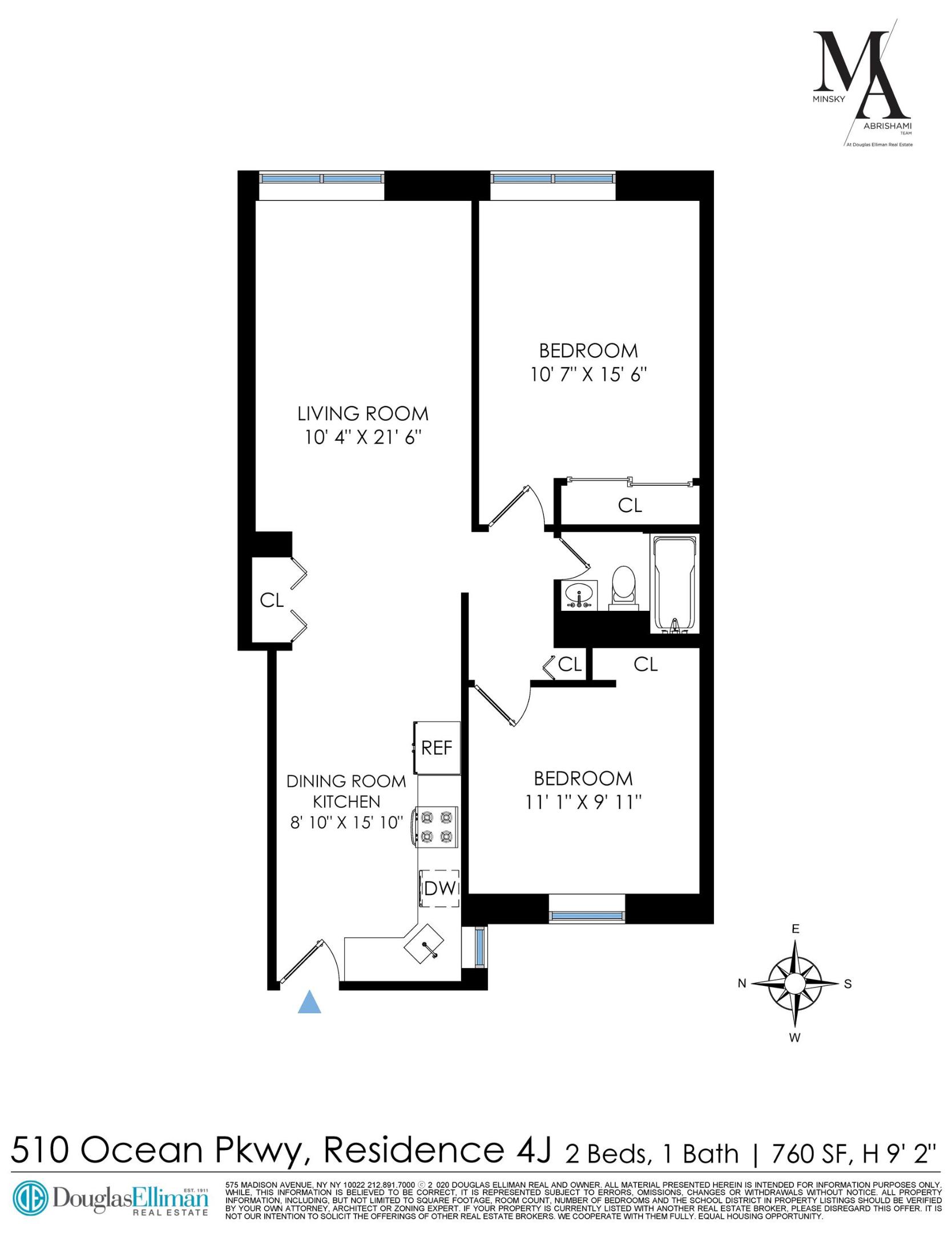 510 OCEAN Parkway 4J