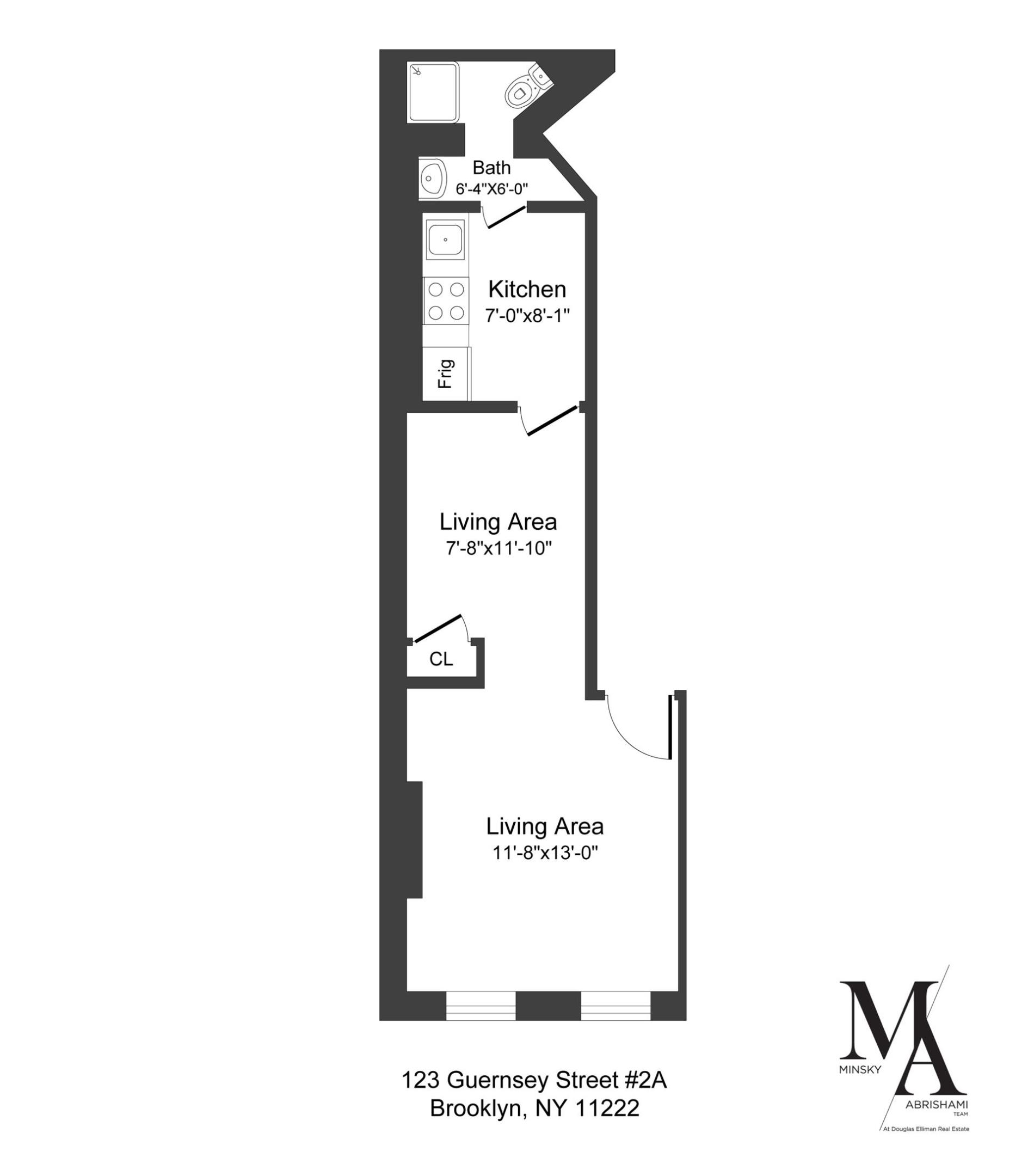 123 GUERNSEY Street 2A