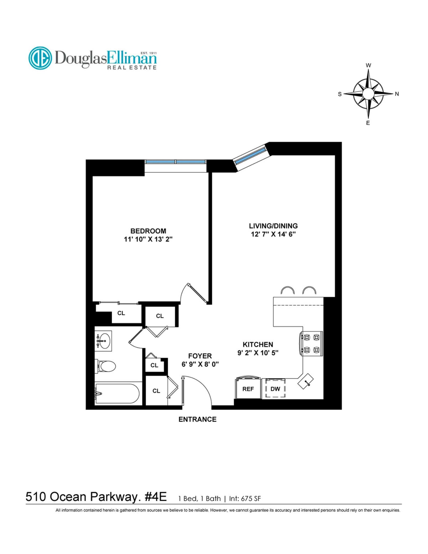 510 OCEAN Parkway 4E