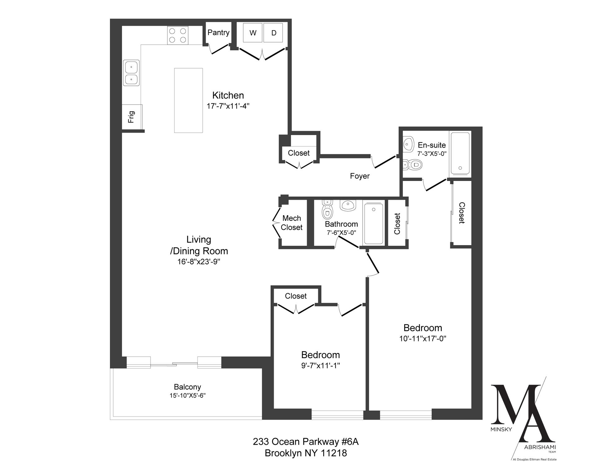 233 OCEAN Parkway 6A