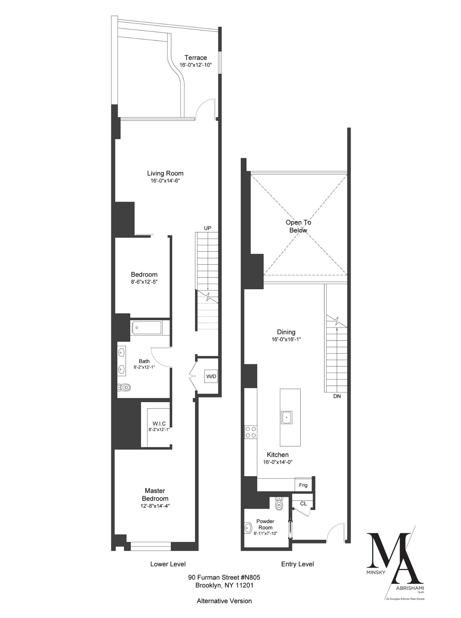 90 FURMAN Street N805