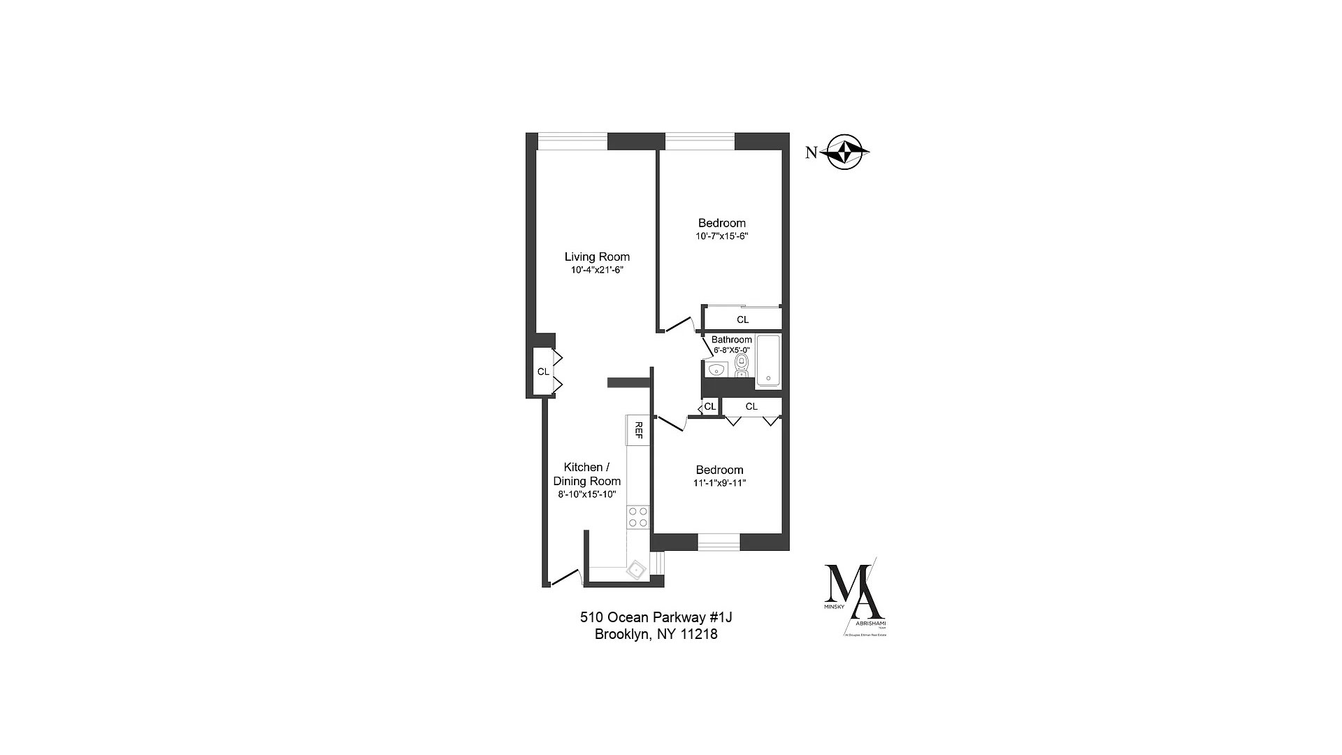 510 OCEAN Parkway 1J