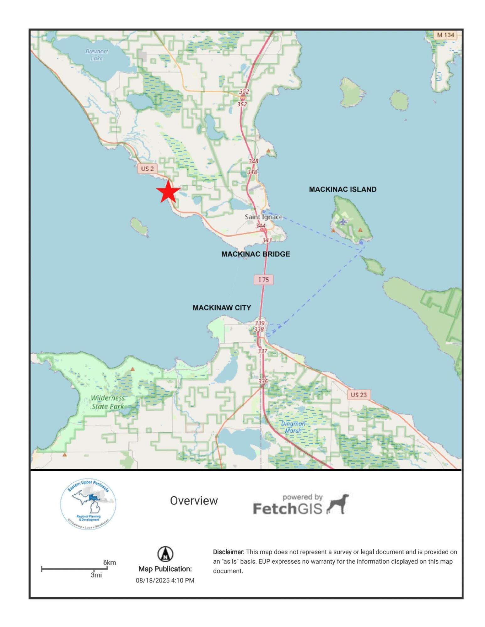 W Gros Cap Road, 2.83 Acres, St. Ignace