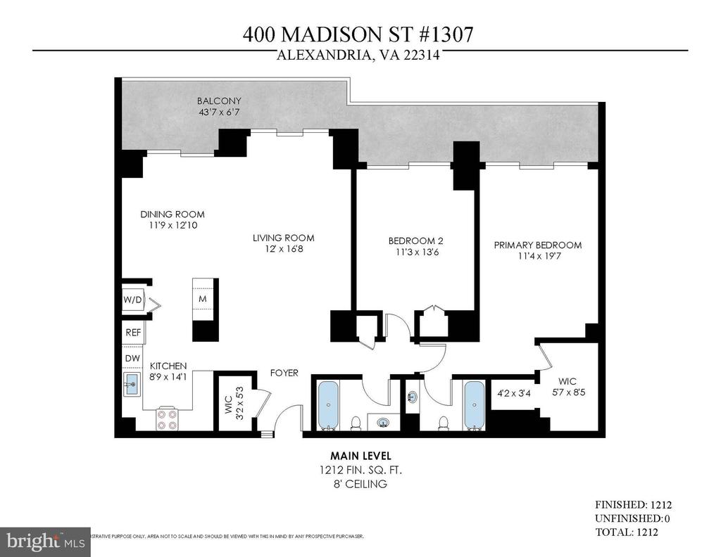 400 Madison St #1307