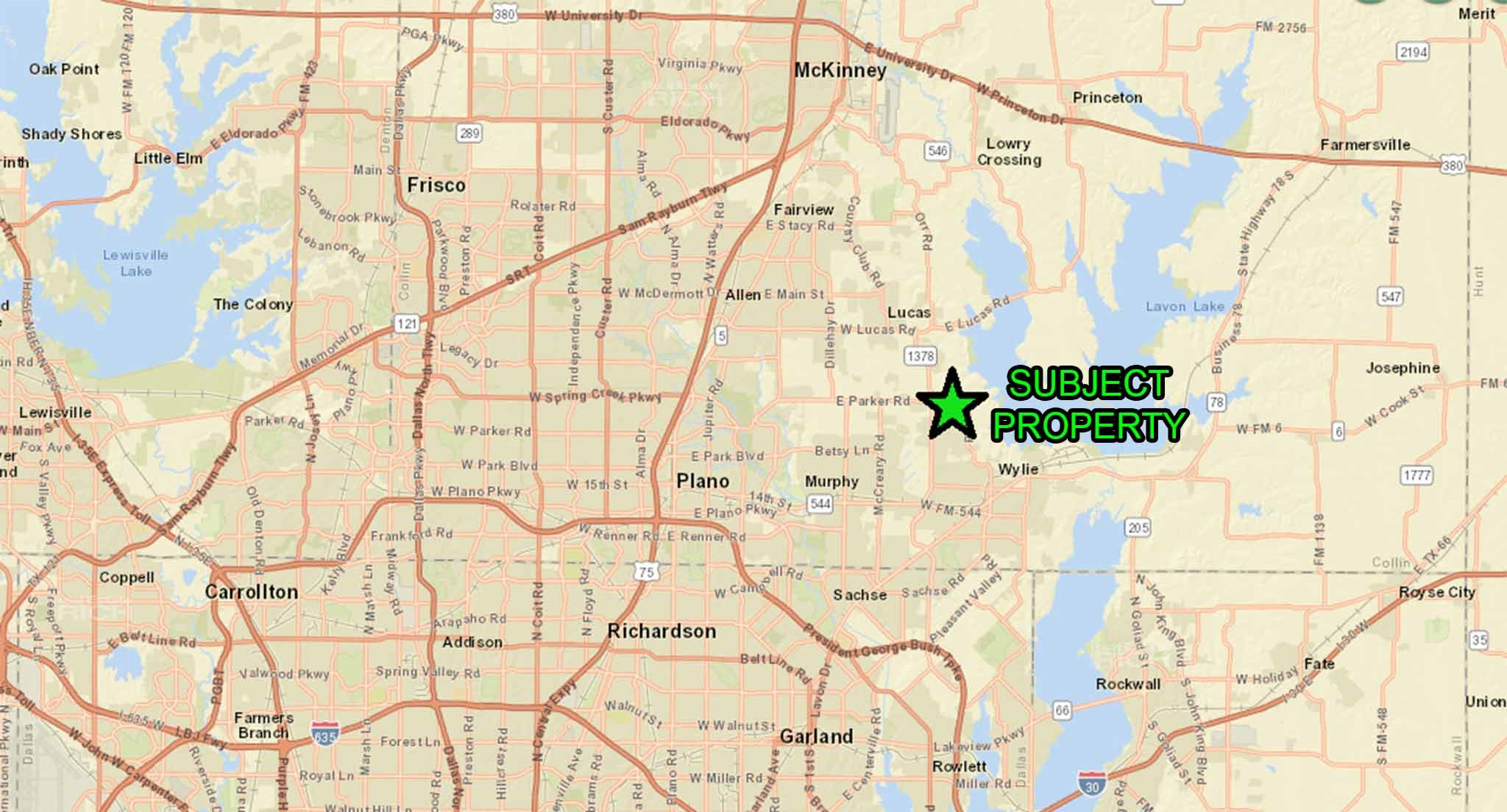 Tract 72 Parker Road