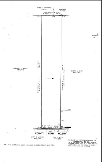 TBD County Road 551