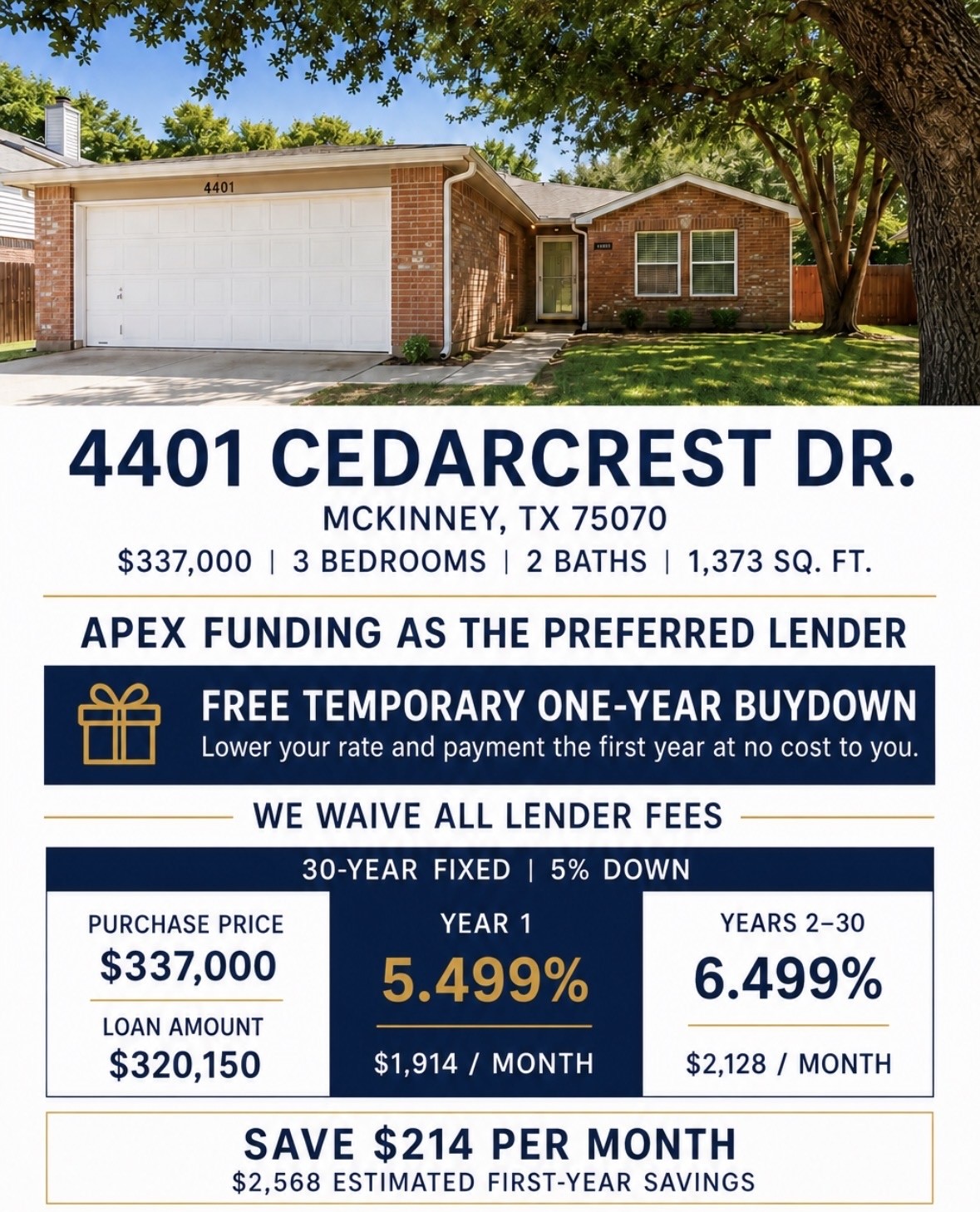 4401 Cedar Crest Drive