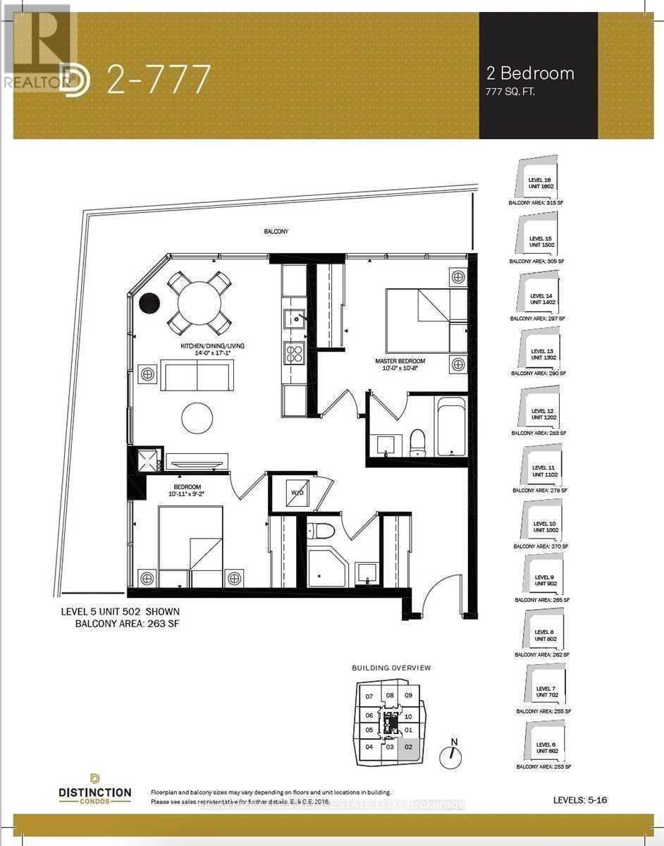 1602 - 11 LILLIAN STREET