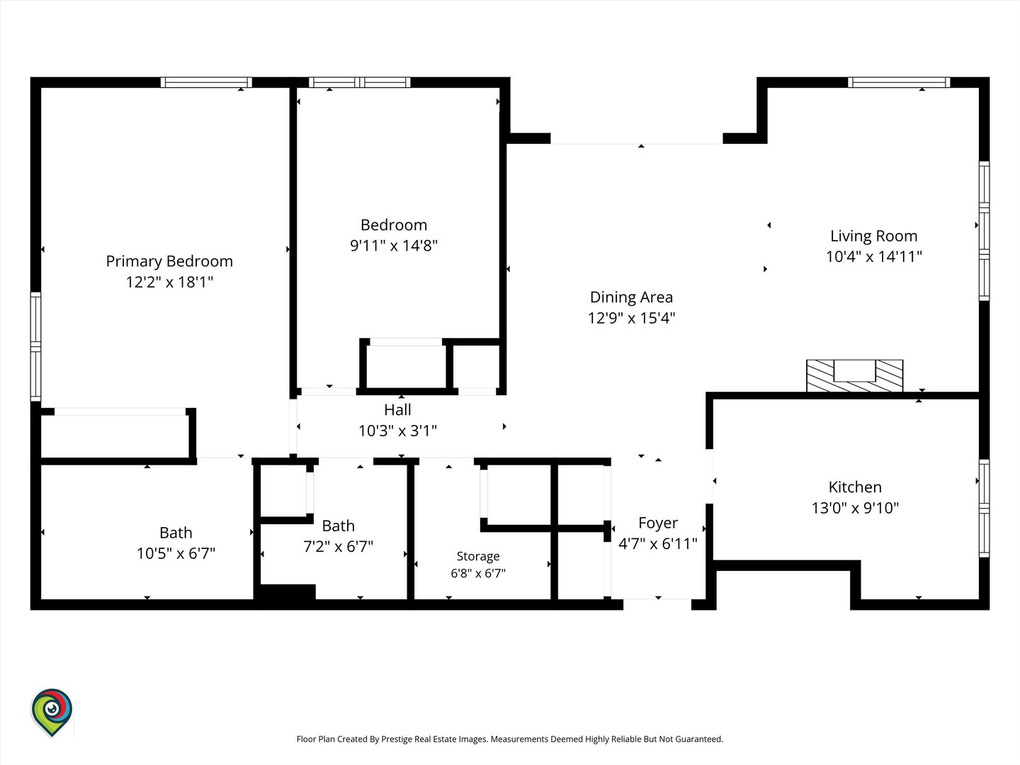 1417 BONNIE BRAE Place Unit: 2A