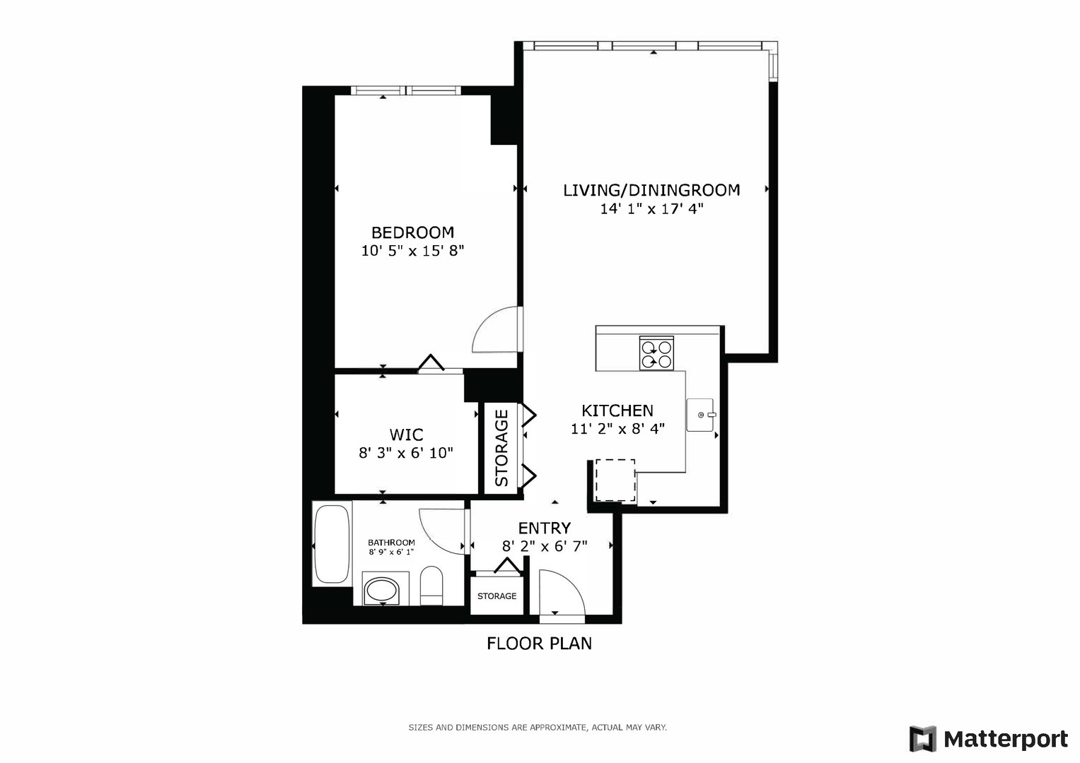 2 E Erie Street Unit: 1401
