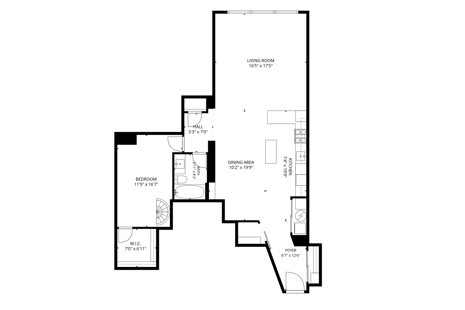 732 S Financial Place Unit: 810