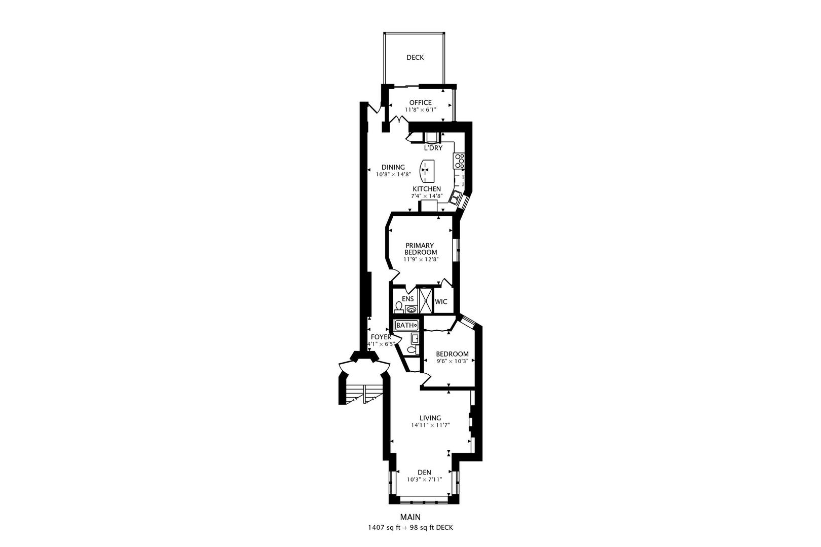 1725 W BRYN MAWR Avenue Unit: 1