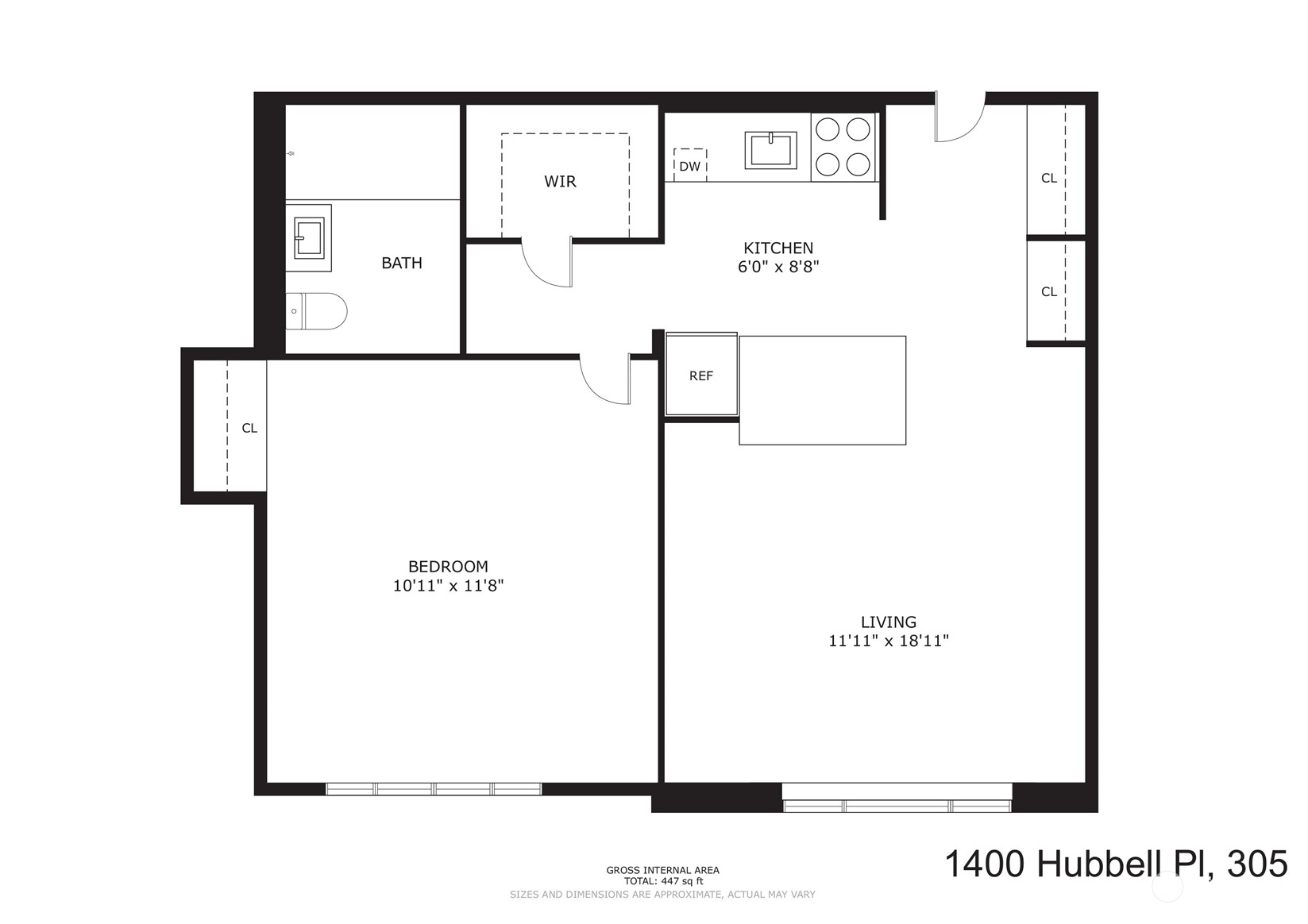 1400 Hubbell Place Unit: 305