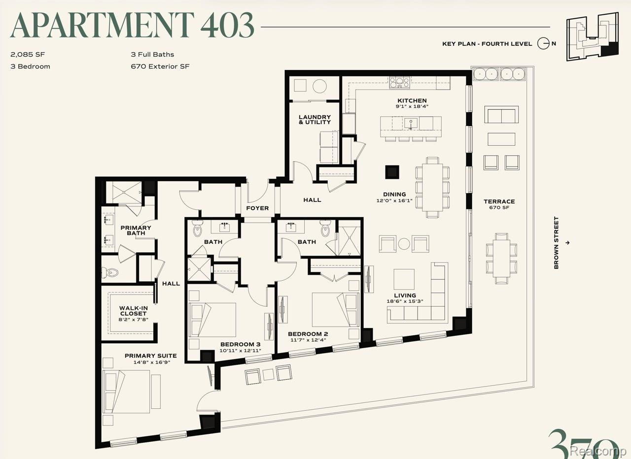 370 E Brown Street 403