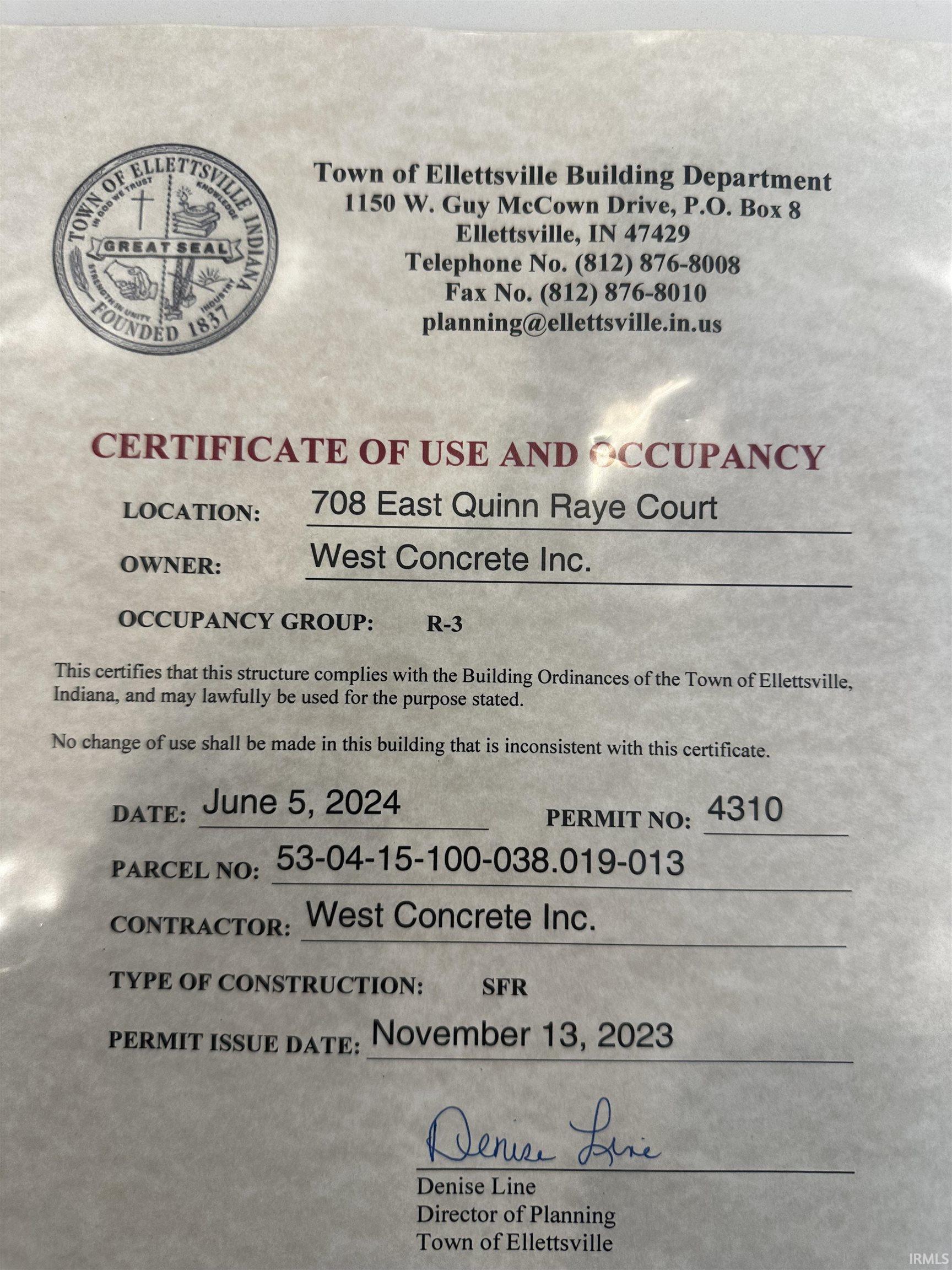 708 E Quinn Raye Court