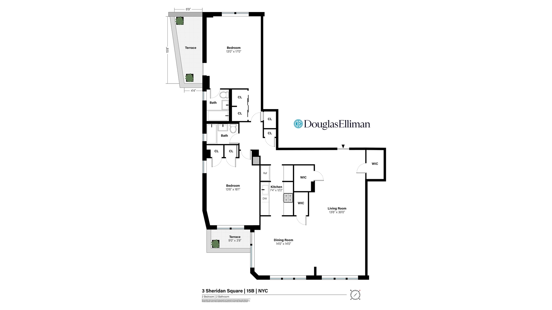 3 SHERIDAN Square 15B