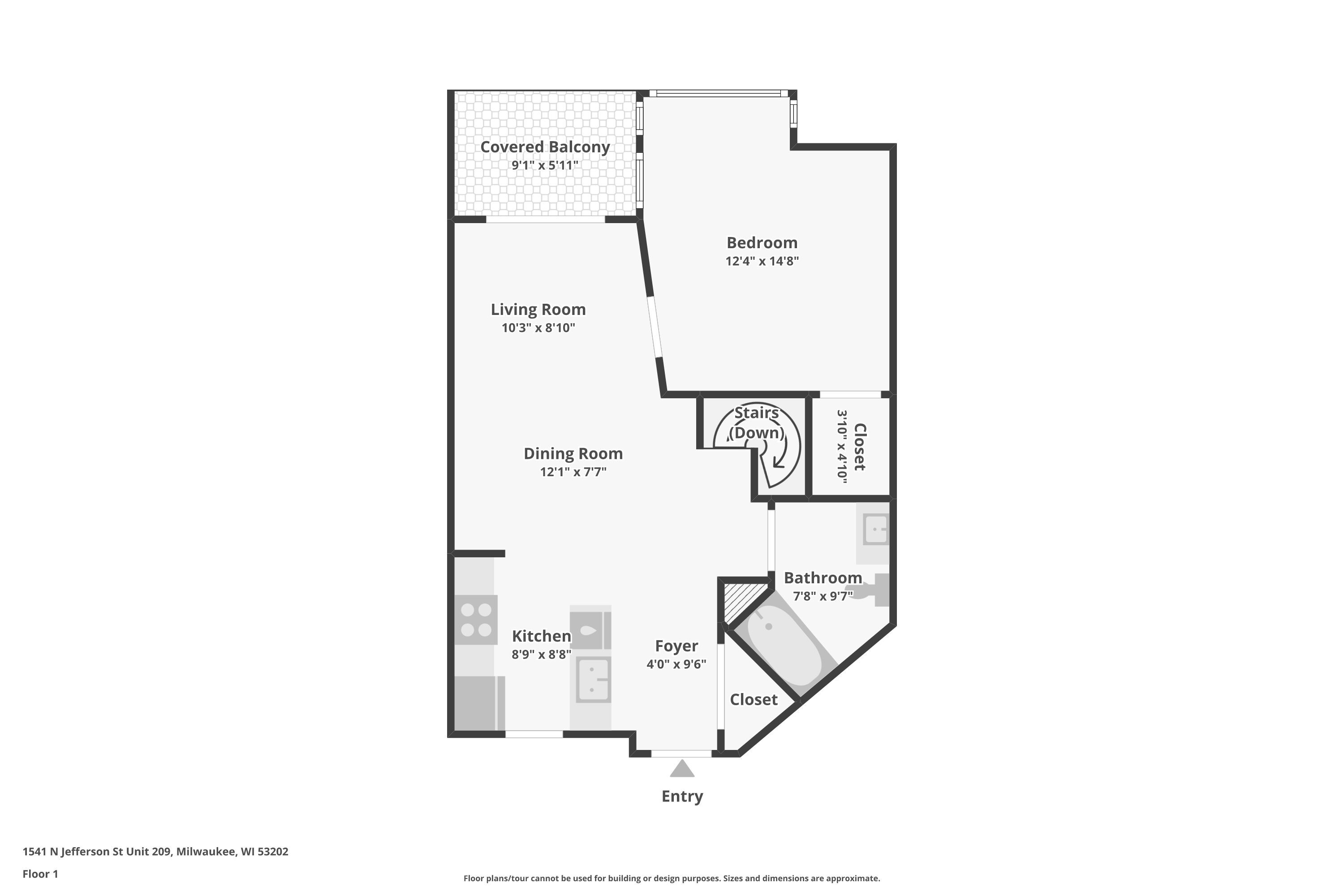 1541 N Jefferson St Unit: 209