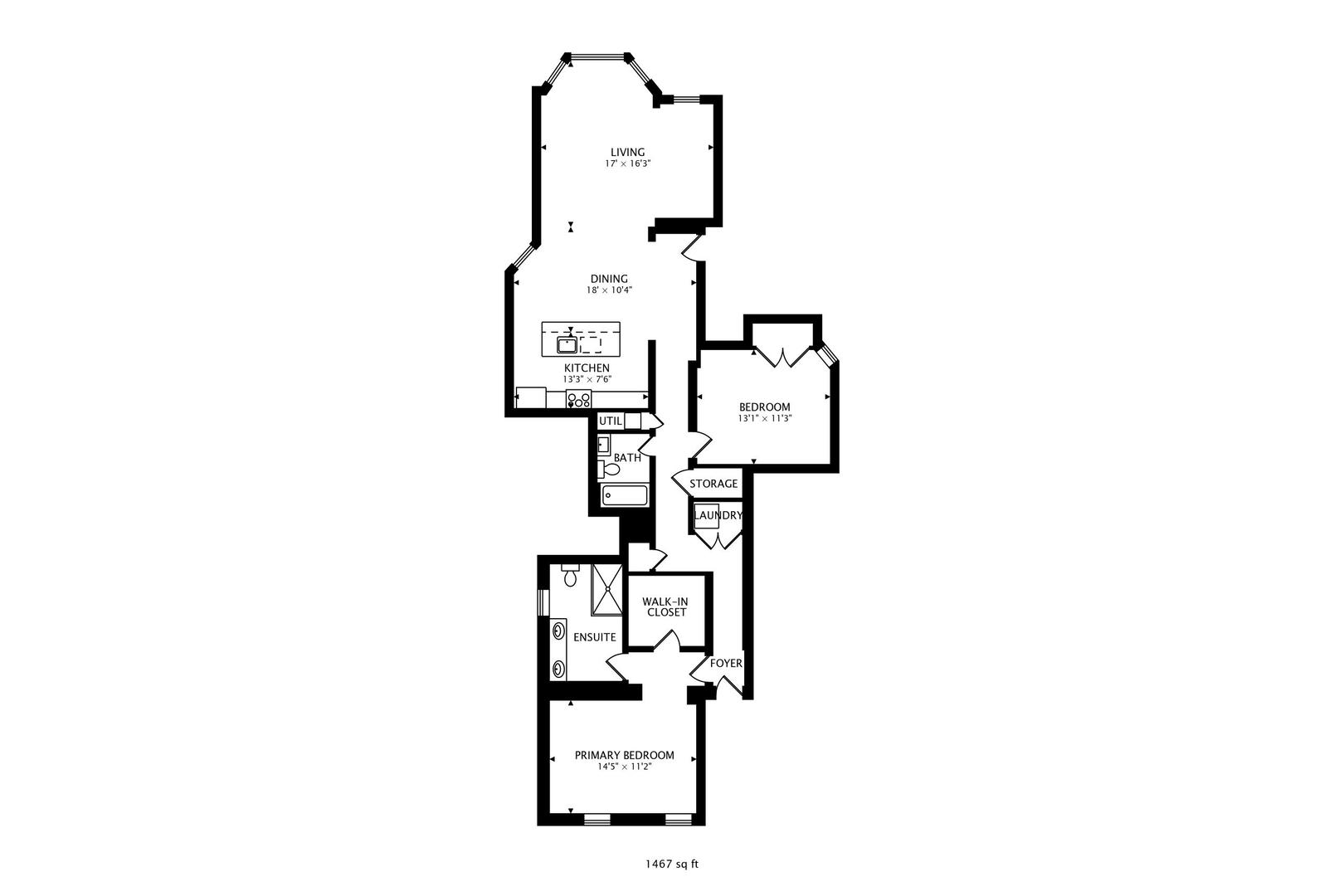 1420 W Belle Plaine Avenue Unit: 1E