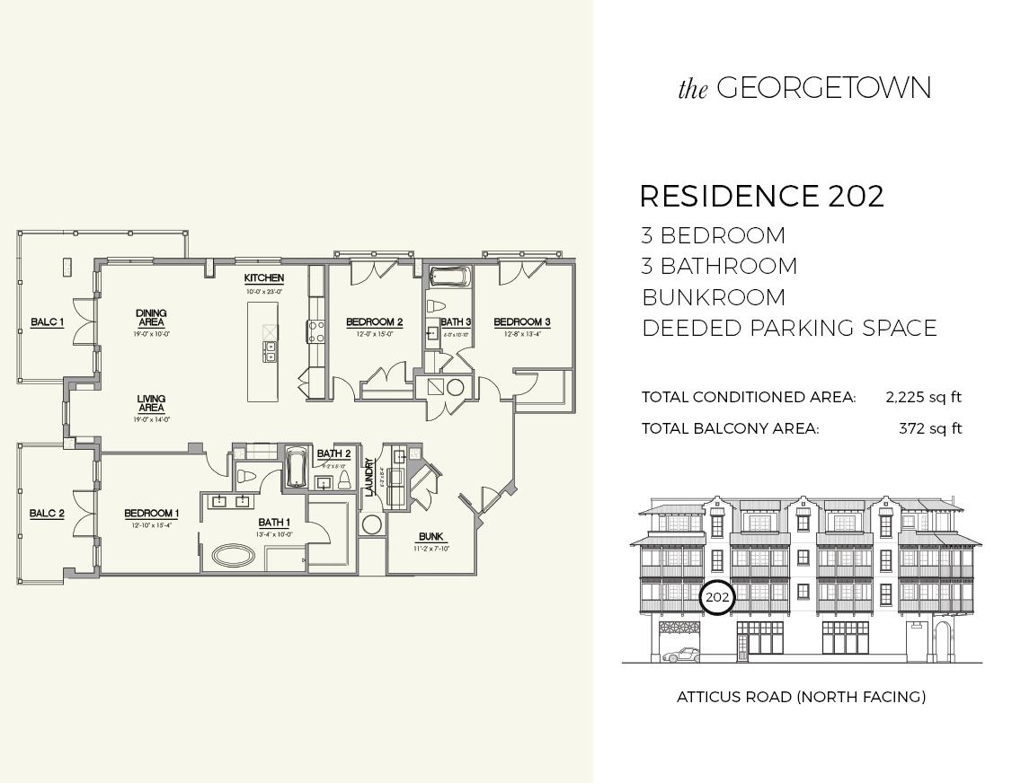 46 N Barrett Square, Unit #202