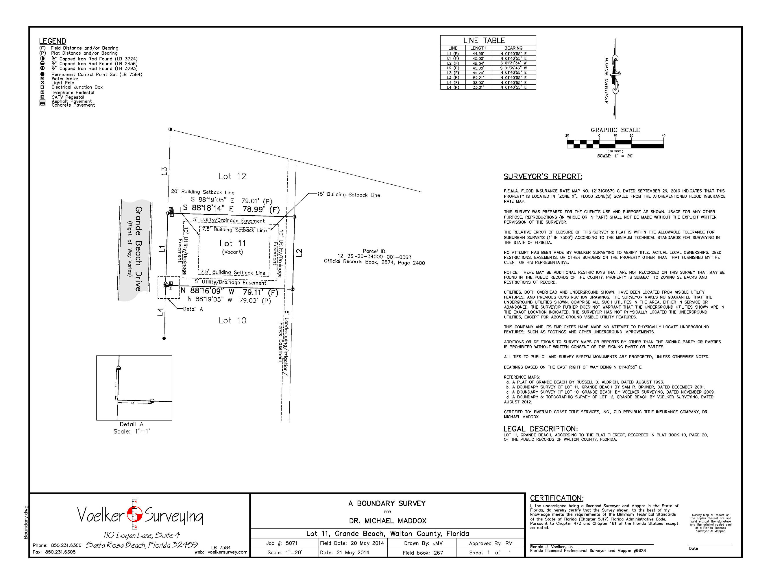 LOT 11 Grande Beach Drive