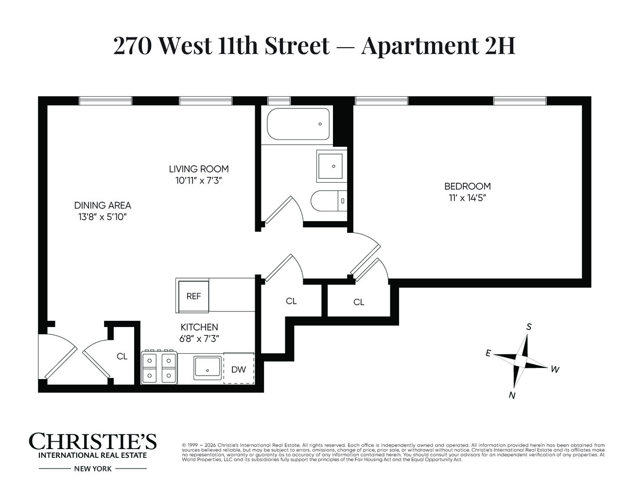270 W 11TH Street 2H