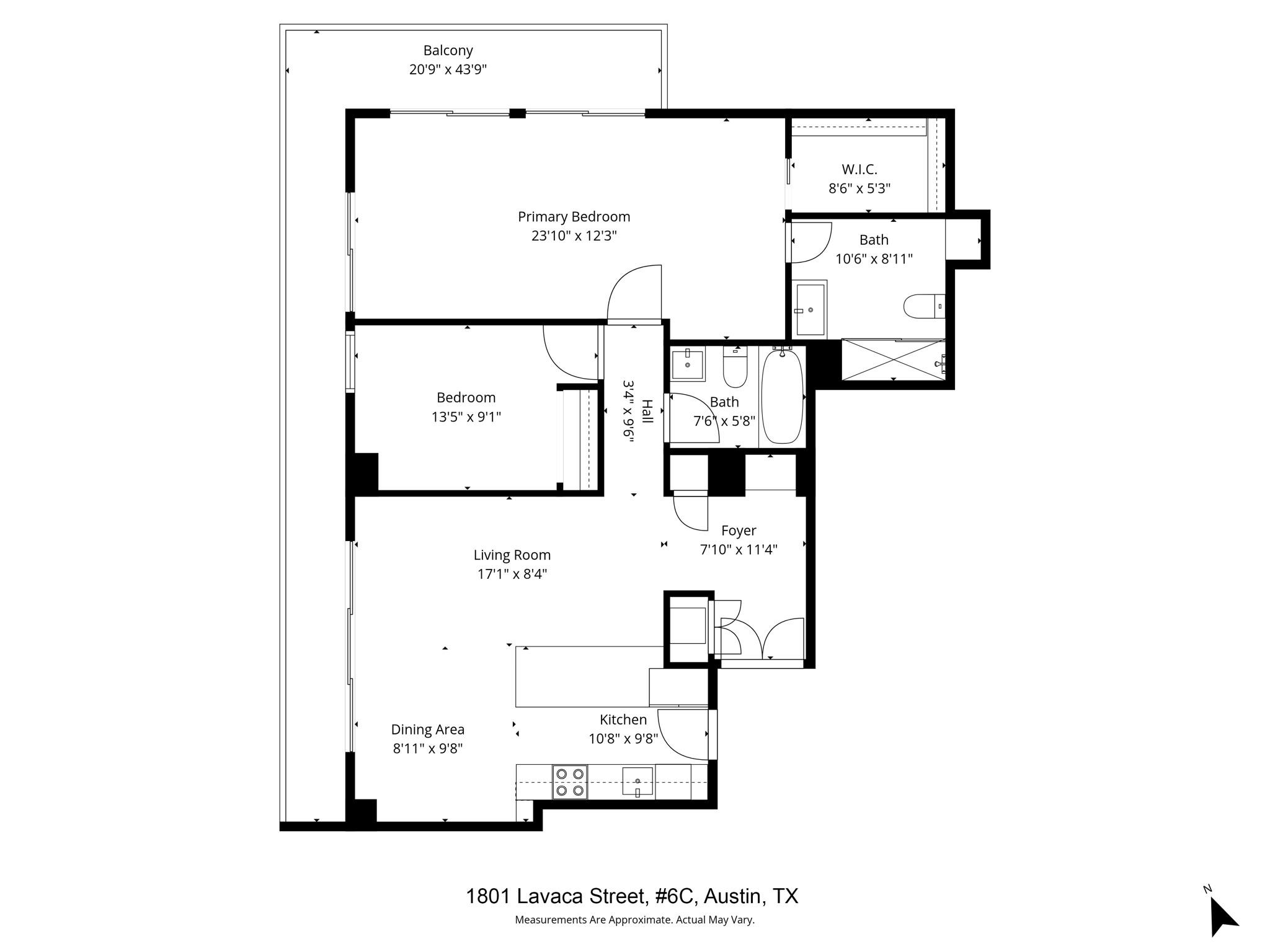 1801 Lavaca ST # 6C