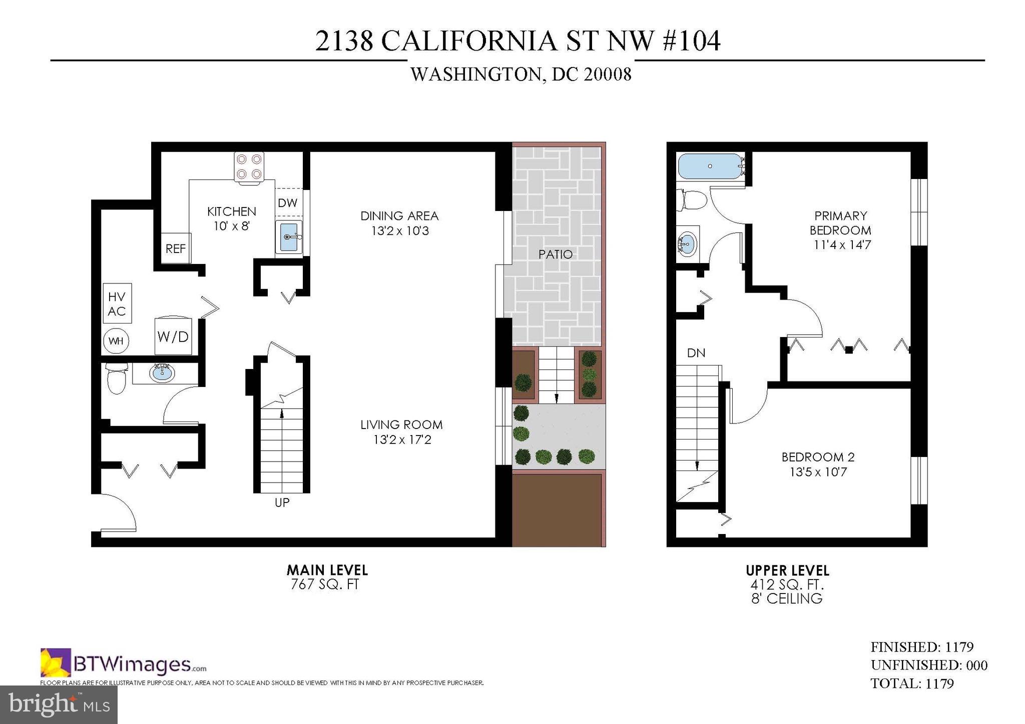 2138 California STREET NW Unit: 104