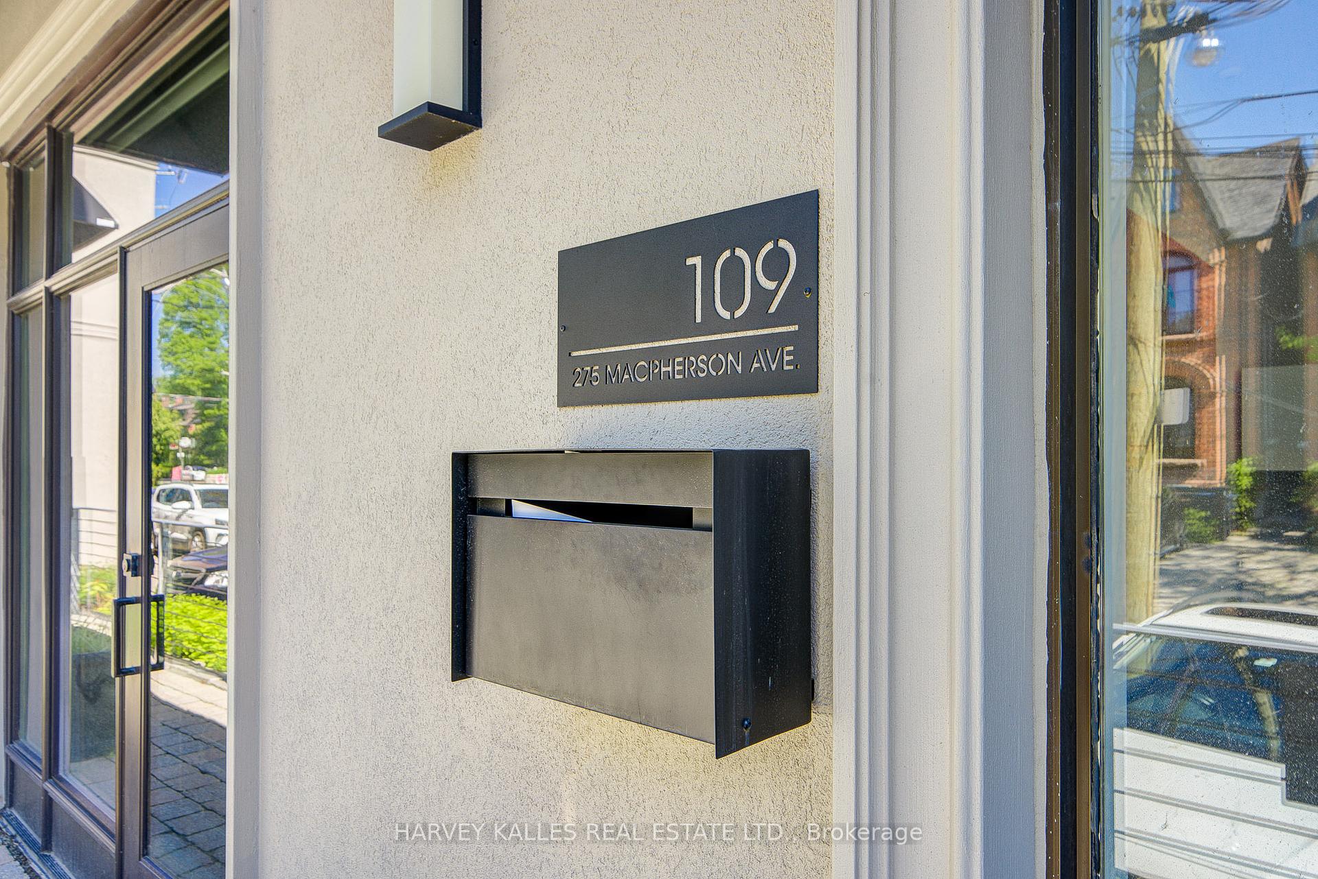 275 MacPherson Avenue 109